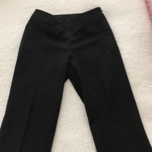 Black pants straight leg